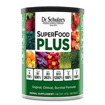 Dr. Schulze s SuperFood Plus | Vitamin and Mineral Herbal Concentrate | Daily...