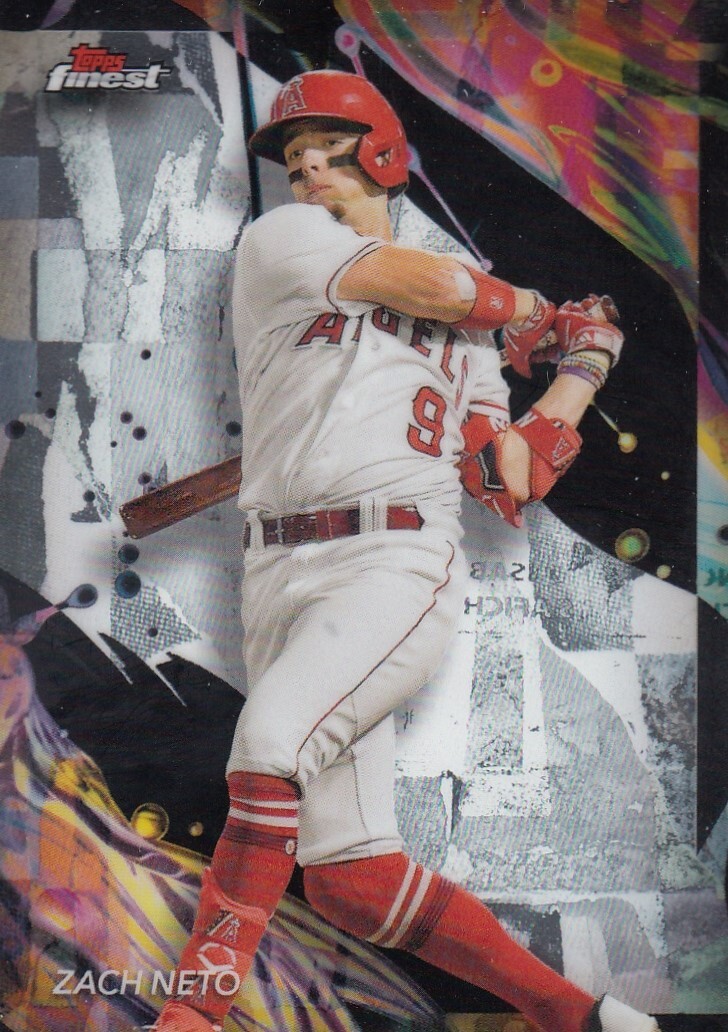 ZACH NETO FINEST UNCOMMON SHORT PRINT LOS ANGELES ANGELS SP #137 2024 24 TOPPS