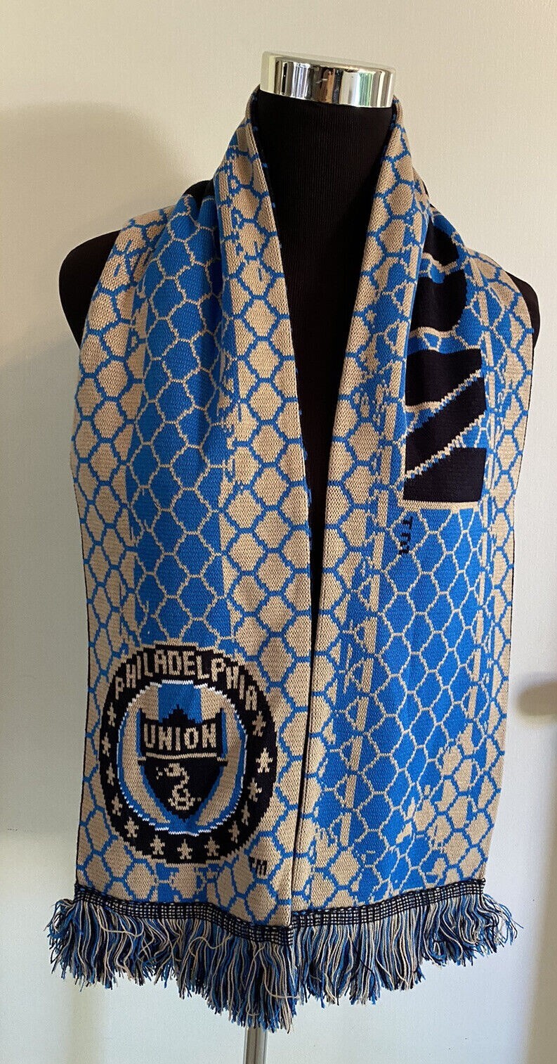 Philadelphia Union Adidas Winter Knit Fringe Scarf for Adults