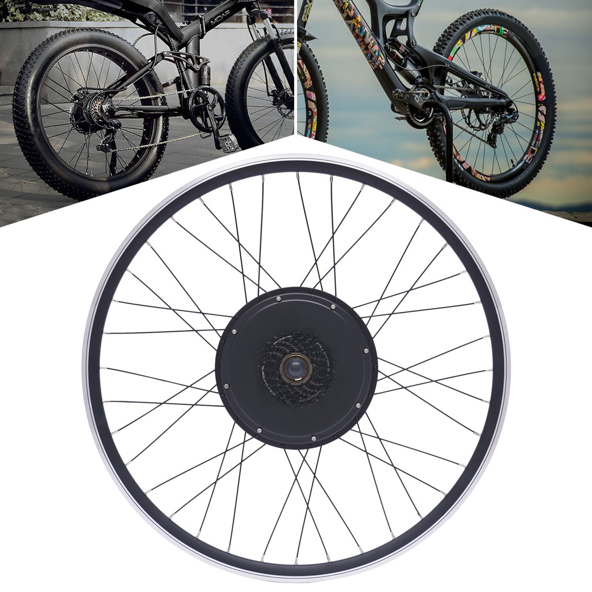 Rear Wheel E Bikes With Hub Gears 26