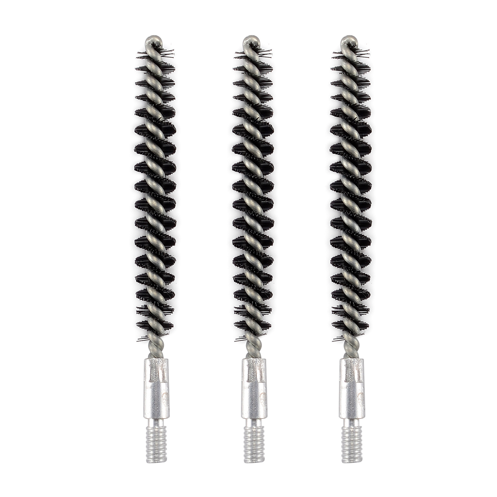 Pack of 3 Nylon Bristle Bore Brush .243 Caliber 8x32 Thread for Gun