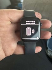Apple Watch Series 8 45mm Midnight Aluminum Case with Sport Band, S/M GPS ...