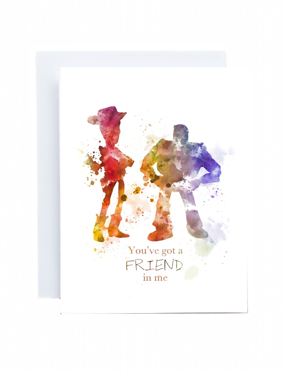 Toy Story Friend Greeting Card, 5x7, You've got a friend in me