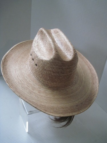 Double S Western Desert Palma Natural Hat New - Picture 2 of 12