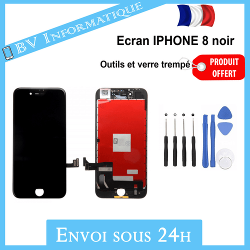 VITRE TACTILE + ECRAN LCD RETINA IPHONE 6/6S/7/8/7+/8+/X/XR/XS/11/12/13 - Photo 12 sur 26