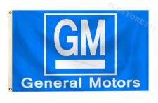 GM General Motors Flag Banner 3X5Ft Wall Decor Garage Shop Large Banner