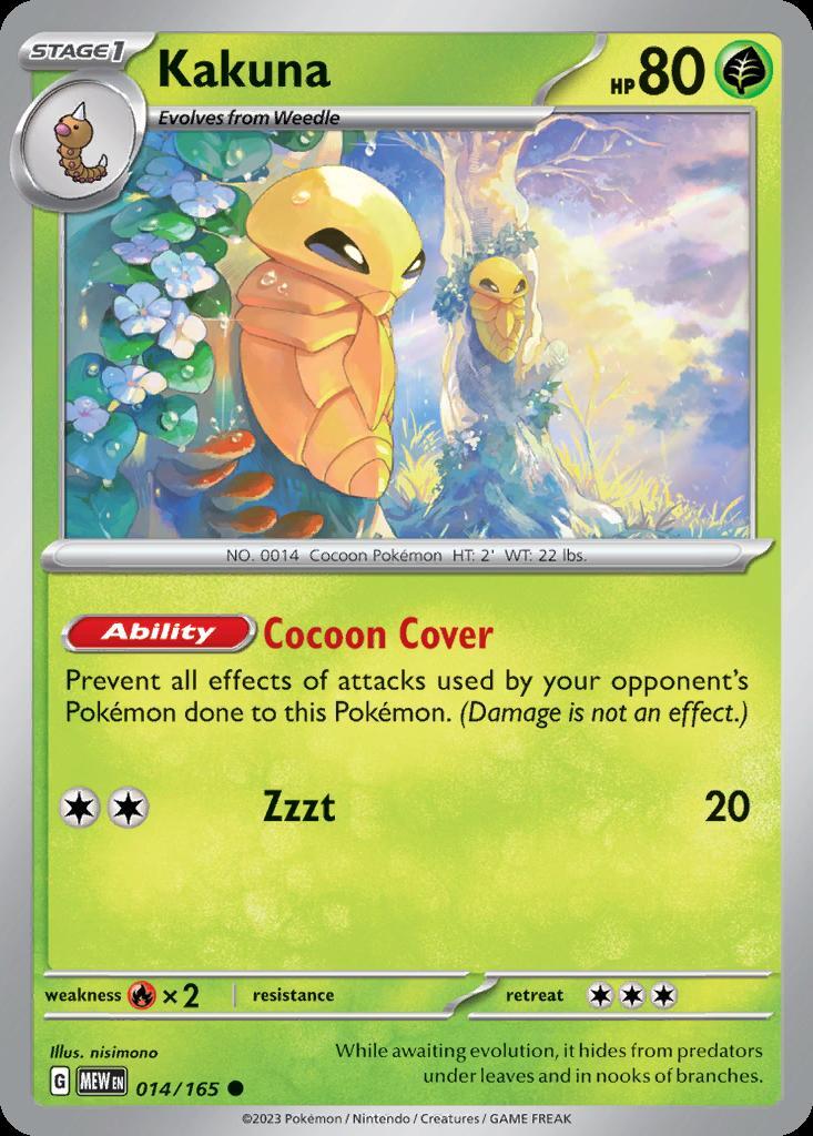 Pokemon Kakuna (14/210) 151 LP