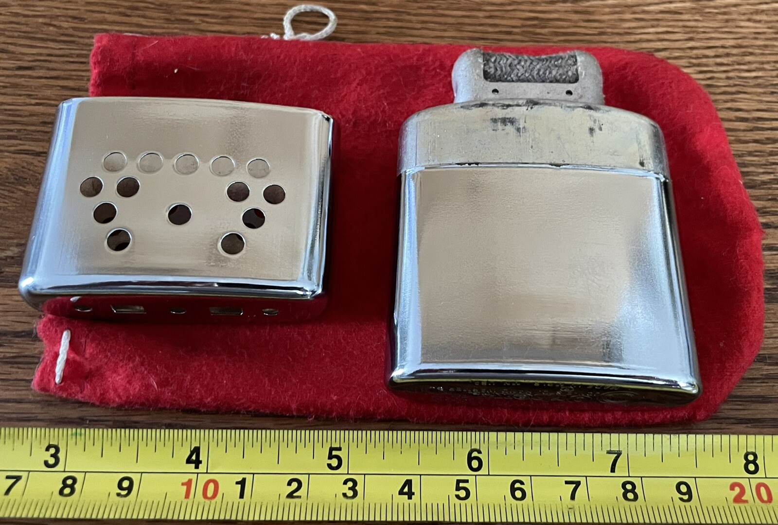 Vintage Orbex Jon-E Self Starting Hand Warmer Made in USA W Bag Refillable