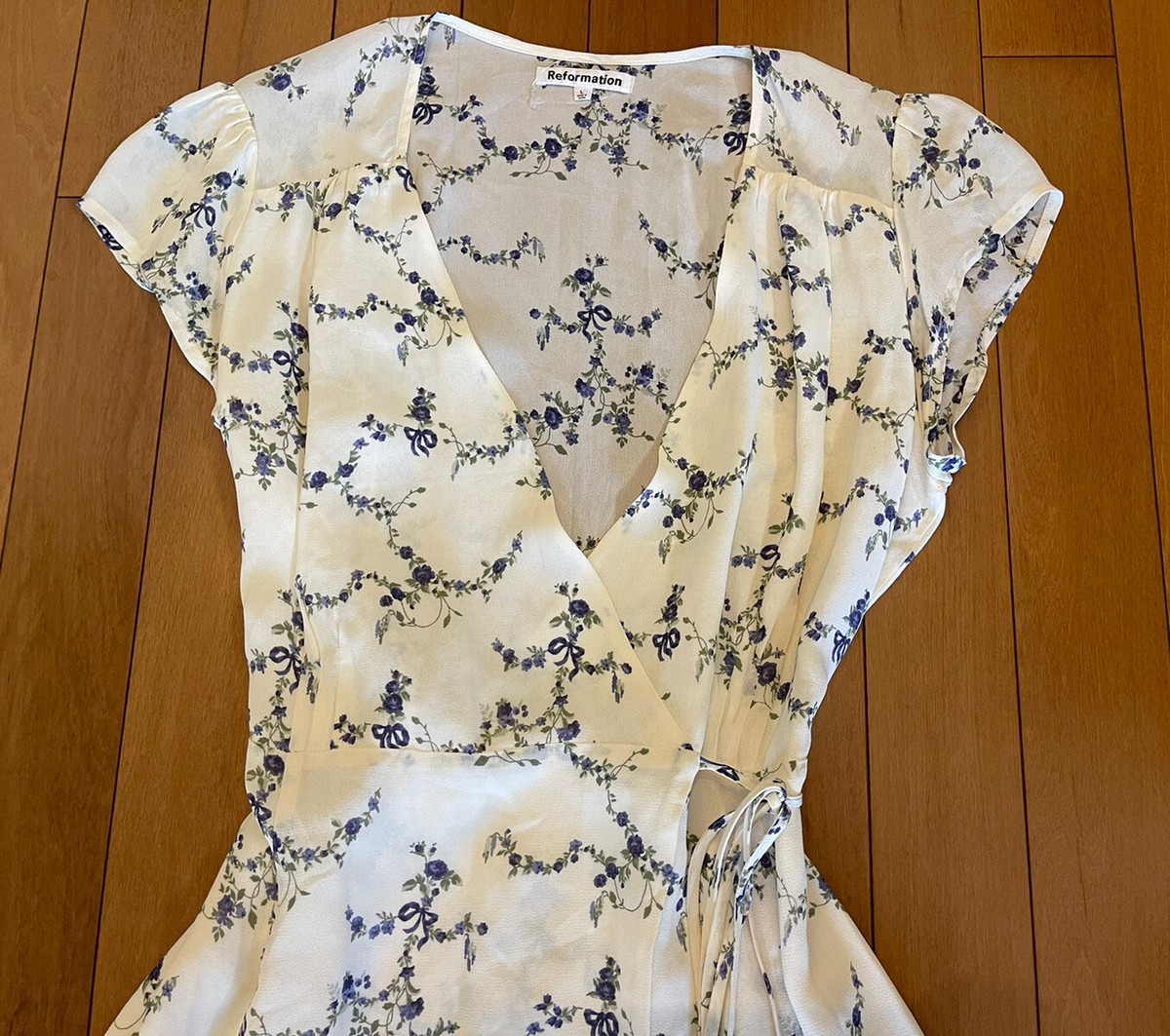 knee length dresses for ladies Karmen Midi Wrap Dress main image 1