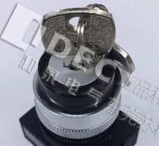 1pcs IDEC Key switch 22MM ASW21K11 1NO+1NC