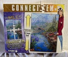 2007 PUZZLE SEALED SURE-LOX CONNECT EM SCHAEFER MILES - 4480 Pc JIGSAW NIB RARE