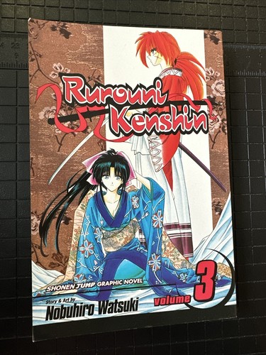 Viz Media Manga Rurouni Kenshin, Vol. 3 VG+