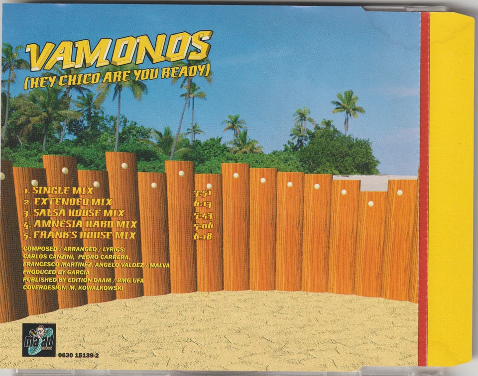 Garcia - Vamonos (1996) [5 Track Maxi-CD] - Bild 2 von 2