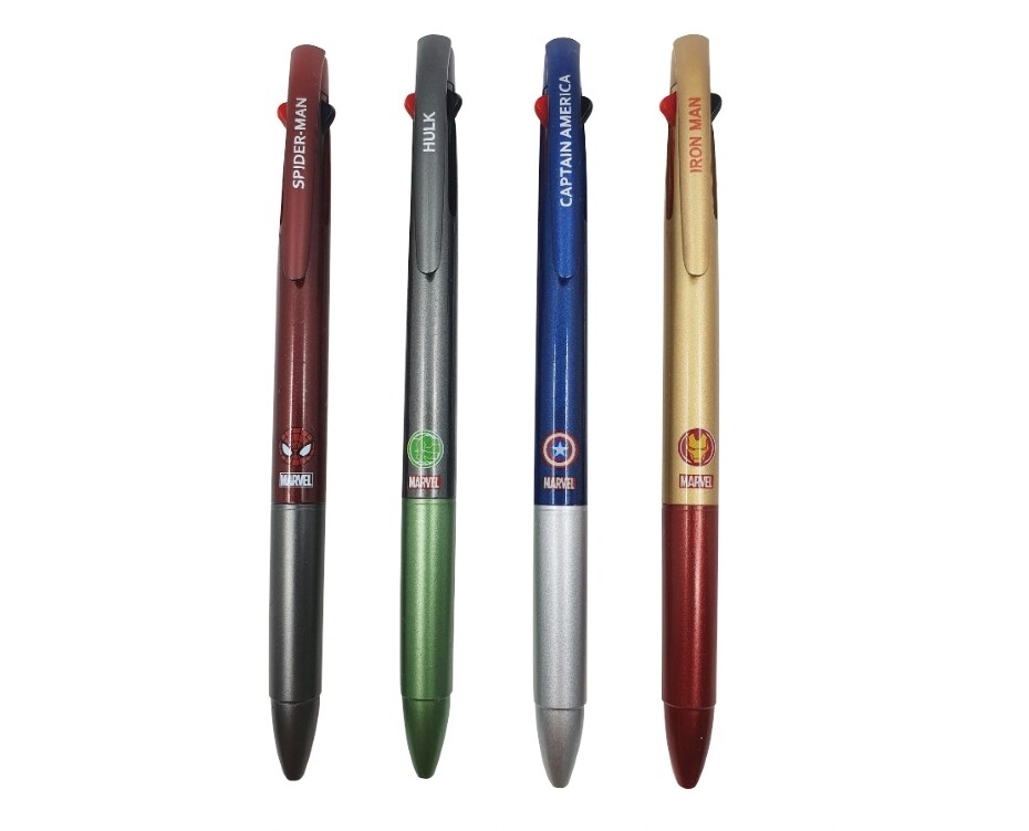MARVEL IRON MAN CAPTAIN AMERICA SPIDER MAN HULK 3Colors Ballpoint