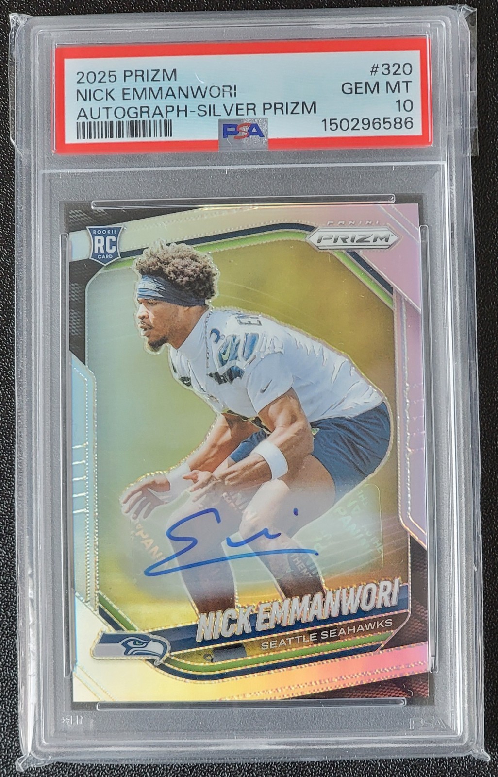 Nick Emmanwori Panini Prizm #320 Autograph-Silver