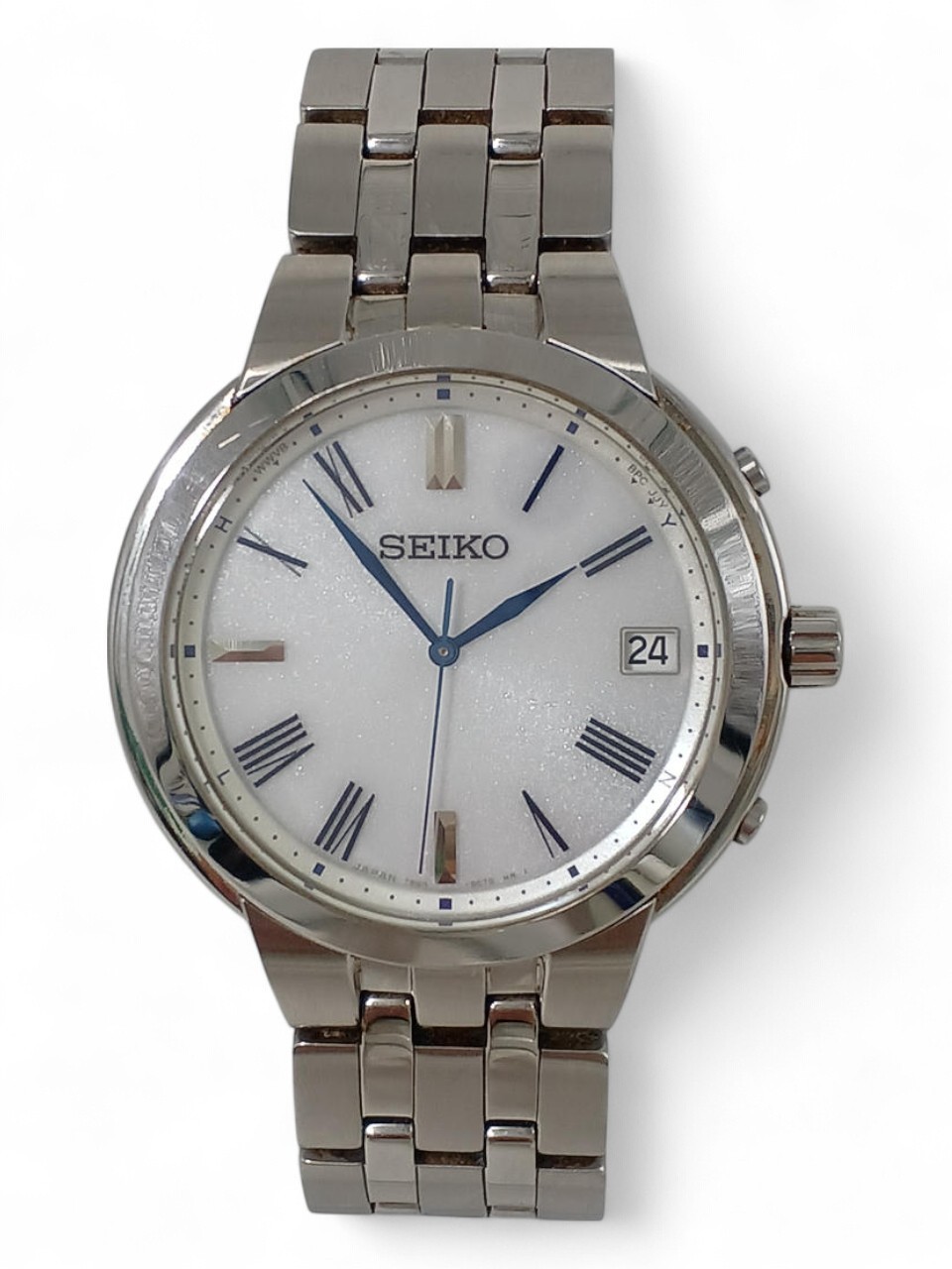 SEIKO 7B24-0BS0 Wristwatch Authentic Works Men 4560