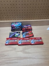 Lot Of 12 TDK Audio Cassette Tapes New Sealed Cassettes
