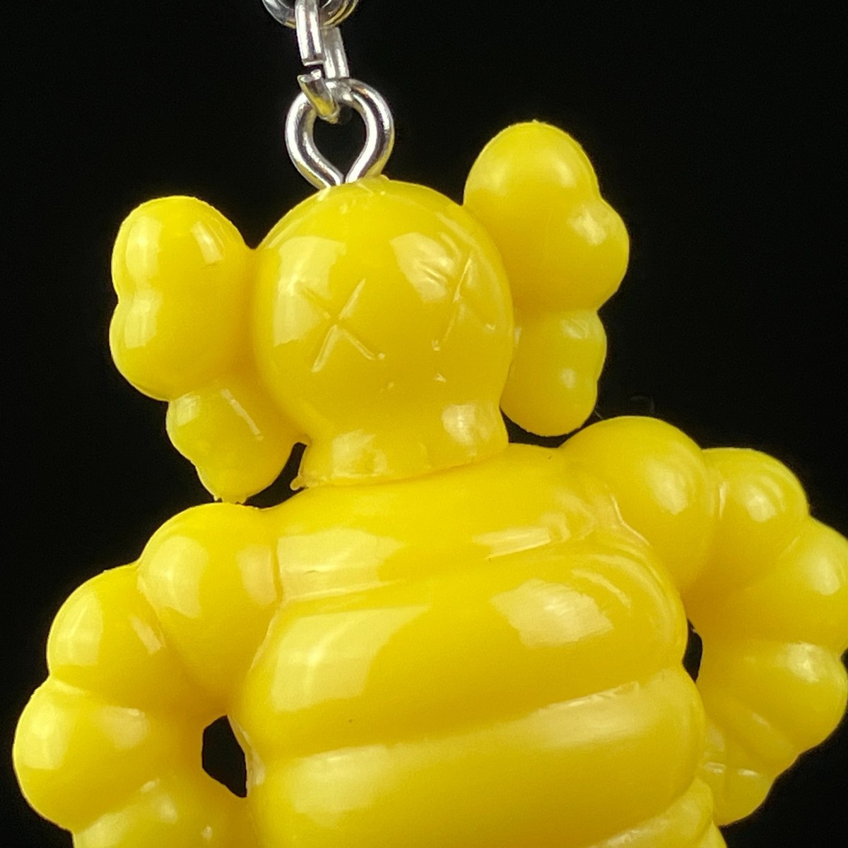 Medicom KAWS Tokyo First Exhibition JPP Chum Yellow Ver. Keychain