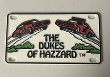Dukes of Hazard Bicycle liscense pate..VINTAGE 1981