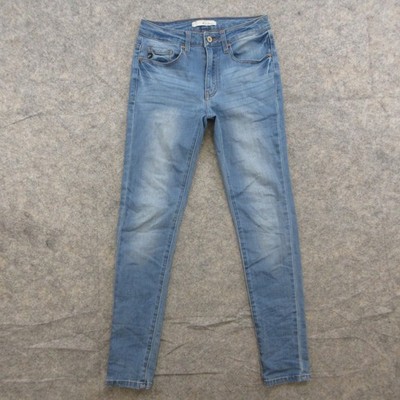 KanCan Jeans Women's W5 26 Light Wash Mid Rise Skinny Stretch Denim