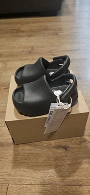 Adidas Yeezy Slide Infant dark onyx - ID5106 - Größe UK 7K US 7K - Brandneu