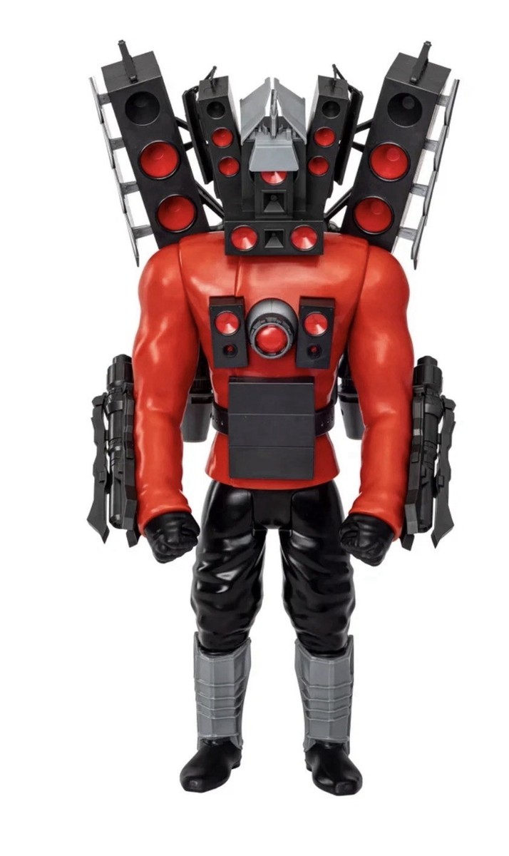 Skibidi Toilet Titan Mega Figs Speakerman Figure Toy 24 inch | eBay
