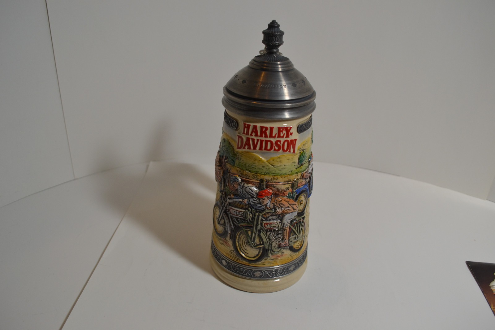 Gerz Harley Davidson “Decade Signature Series 1910’s Stein Number 468/3000 NOS