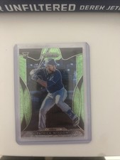 2019 Panini Prizm - Patrick Wisdom #72 Lime Green Donut Circle Prizm /199 (RC)