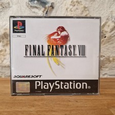 FINAL FANTASY VIII 8 JEU CIB PS1 PLAYSTATION 1 COMPLET PAL FR FF8 TBE