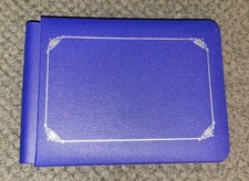 Creative Memories Royal Blue 5x7 Sentiments Album 5x7 18 Sides