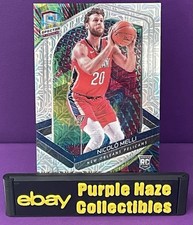 2019-20 Panini Spectra - Rookies Nicolo Melli #116 Meta Prizm /25 (RC) Pelicans