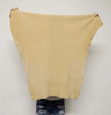 BRAINTAN DEERSKIN Leather Hide for Native Crafts Buckskins Laces Bags Taxidermy