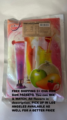 Cha-bon-bon Milk Powder Mix Assorted Flavors for smoothie Boba Bubble Tea 1lb