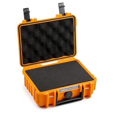 B&W Outdoor Case 500 - Mehrzweckkoffer mit Würfelschaum (SI) - orange