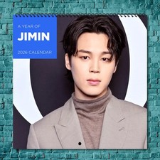 Jimin 2026 Wall Calendar, 12-Month Celebrity Photo Calendar
