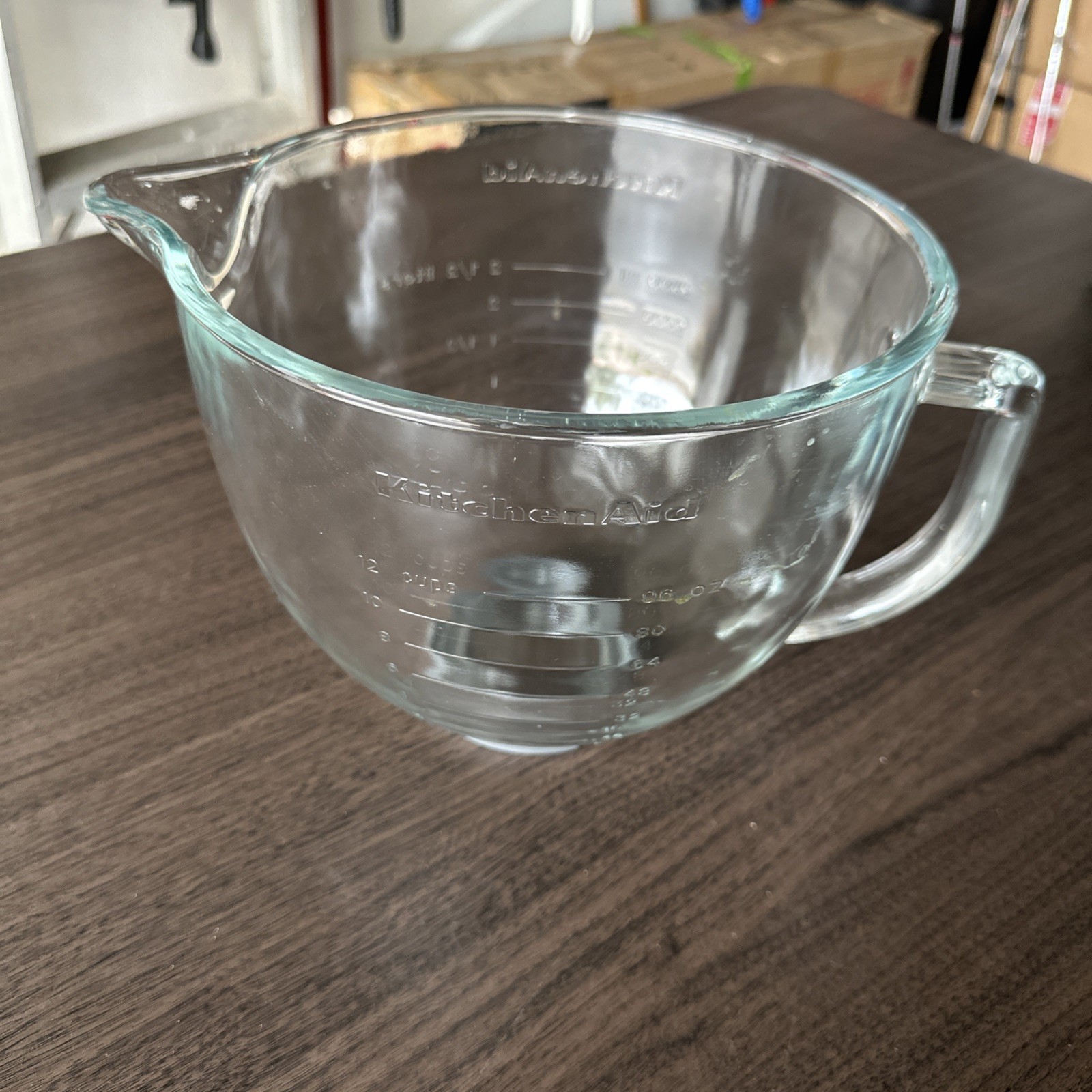 KitchenAid 5Qt Glass Mixing Bowl for Stand Mixer 12 Cup Capacity  -image