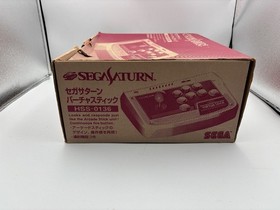 Sega Saturn Virtua Stick Joystick Controller SS Boxed HSS-0136 JP Tested Woking