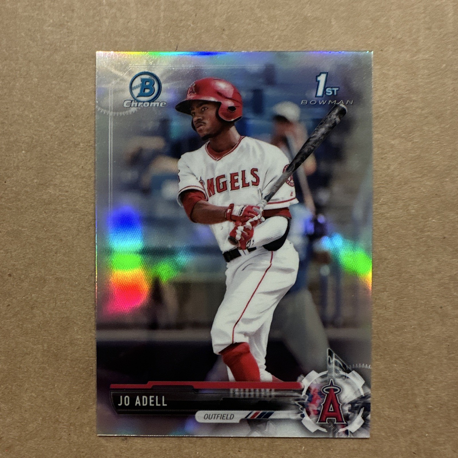 TOPPS 2017 BOWMAN DRAFT BOWMAN CHROME 1ST BOWMAN REFRACTOR JO ADELL BDC-95