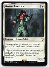 BASTION PROTECTOR 233 R COMMANDER: FINAL FANTASY NM MTG