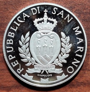 SAN MARINO 2015 10 Euro .925 Silver Proof Coin Abraham Lincoln 150 Years
