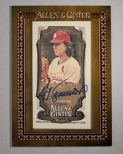 2024 Topps Allen & Ginter Ted Simmons Mini Framed Auto