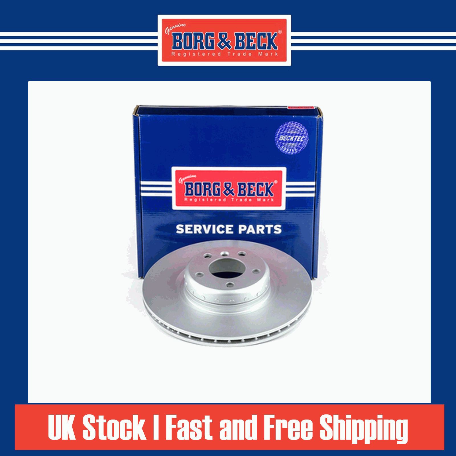 Borg & Beck Brake Disc - BBD6172S
