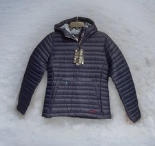 NWT Stio Pinion 800 Down Pullover Puffer Jacket Mtn Navy Women Sz XS 275