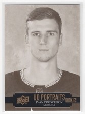 2021-22 Upper Deck UD Portraits Ivan Prosvetov Arizona Coyotes #P-58