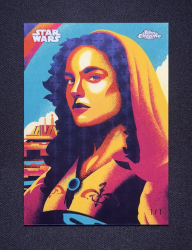 Padme Amidala [Superfractor] #141 Star Wars 2025 Topps Chrome card