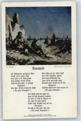 50707309 - Annemarie, A. Broch song card