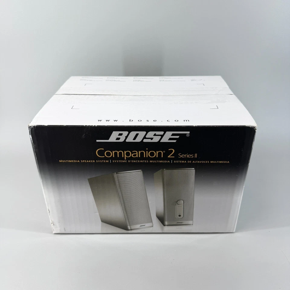 Bose Companion 2 Series II Desktop Laptop PC Multimedia Computer Speaker System - Image 2 of 4