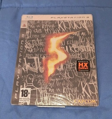 Resident Evil 5 PS3 Italian Version Sealed PlayStation 3 Steelbook Horror 