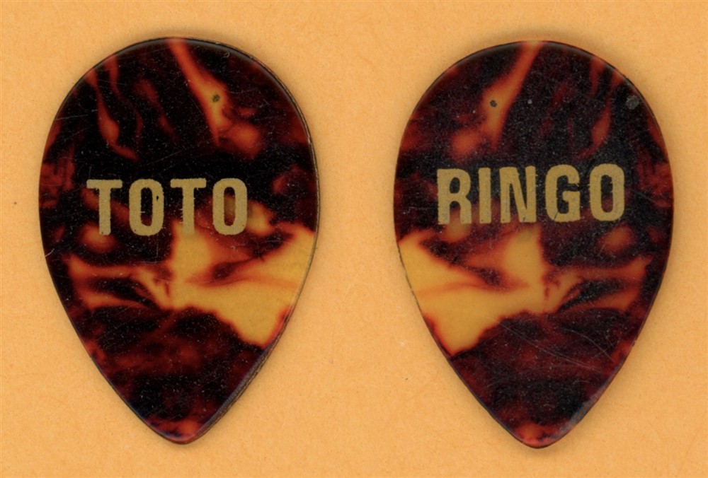 TOTO Steve Lukather "Ringo" Vintage Guitar Pick - 2015 US Tour