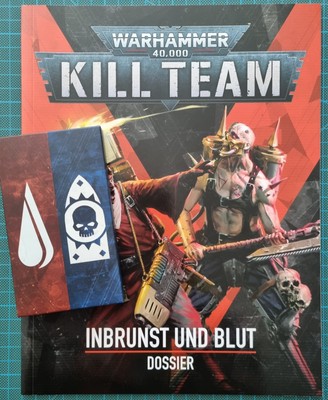 GW Kill Team: Inbrunst und Blut - Dossier + Missionspaket - NEU